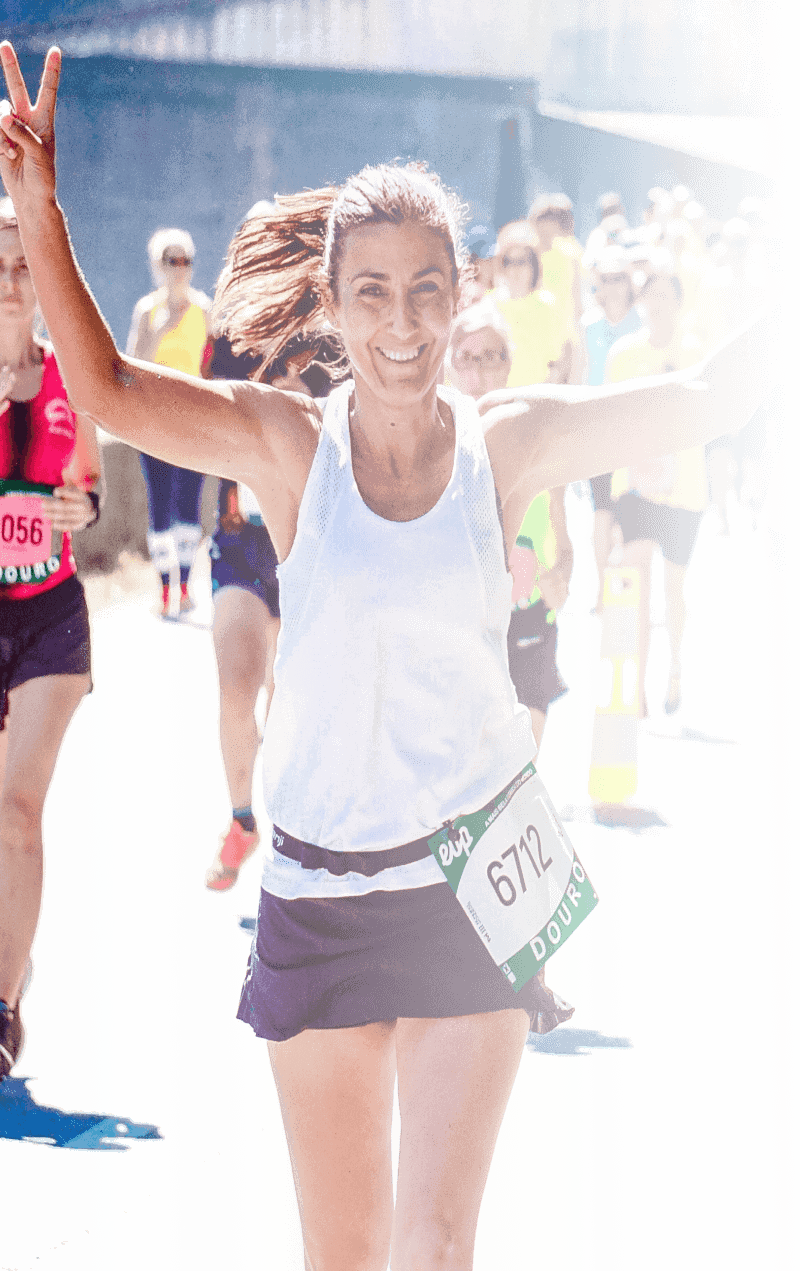 Atleta em ação